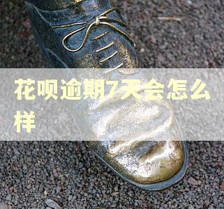 花呗逾期7天会怎么样