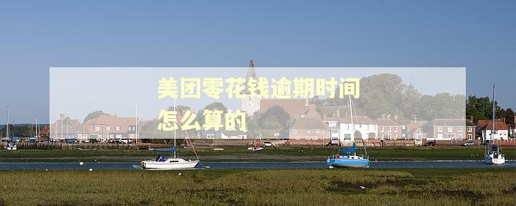 美团零花钱逾期时间怎么算的