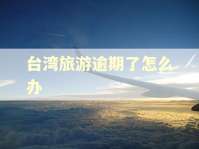 台湾旅游逾期了怎么办