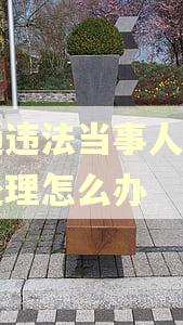 交通违法当事人逾期不处理怎么办