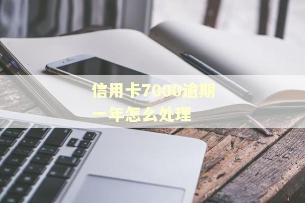 信用卡7000逾期一年怎么处理