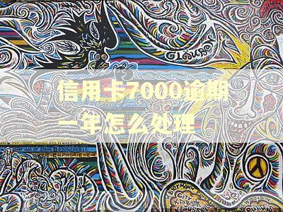 信用卡7000逾期一年怎么处理 信用卡7000逾期一年怎么处理