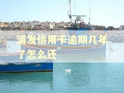 浦发信用卡逾期几年了怎么还