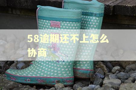 58逾期还不上怎么协商