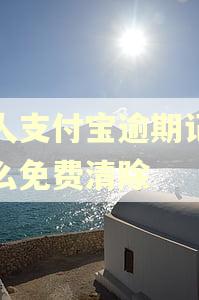 个人支付宝逾期记录怎么免费清除