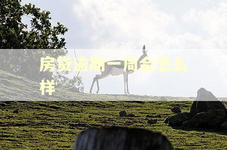 房贷逾期一周会怎么样