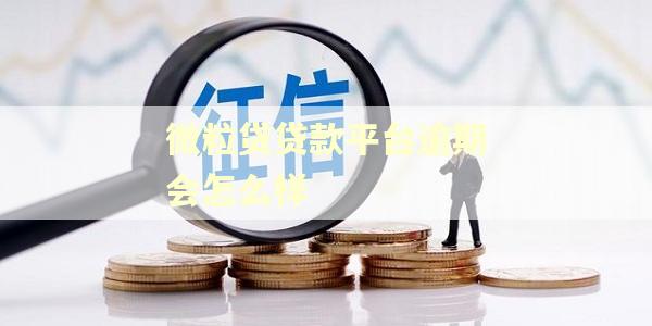 微粒贷贷款平台逾期会怎么样