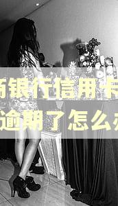 招商银行信用卡欠11万逾期了怎么办?