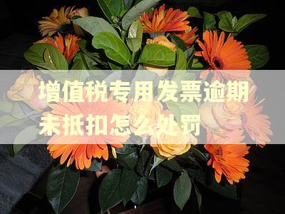 增值税专用发票逾期未抵扣怎么处罚