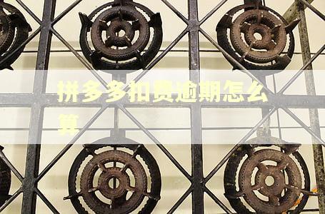 拼多多扣费逾期怎么算 拼多多扣费逾期怎么算
