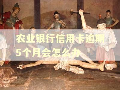 农业银行信用卡逾期5个月会怎么办