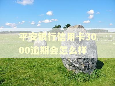 平安银行信用卡3000逾期会怎么样