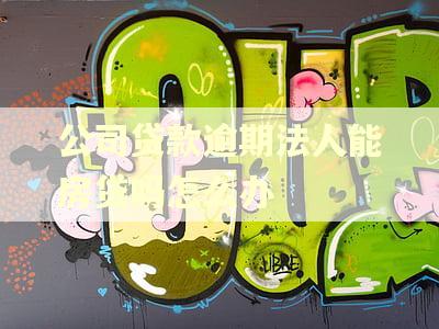 公司贷款逾期法人能房贷吗怎么办 公司贷款逾期法人能房贷吗怎么办