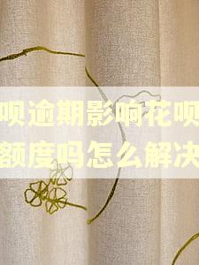借呗逾期影响花呗冻结额度吗怎么解决 借呗逾期影响花呗冻结额度吗怎么解决
