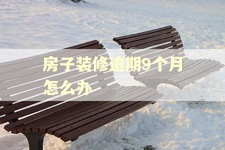 房子装修逾期9个月怎么办