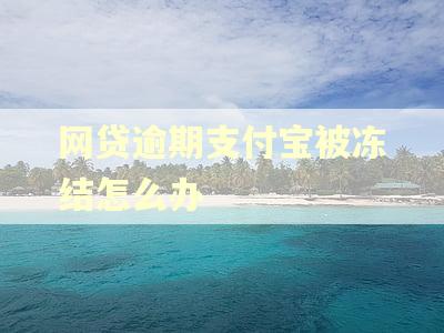 网贷逾期支付宝被冻结怎么办