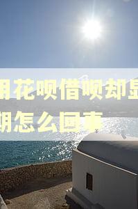 没用花呗借呗却显示逾期怎么回事