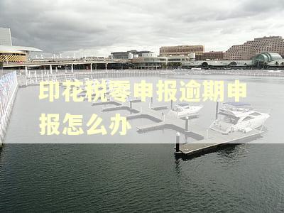 印花税零申报逾期申报怎么办