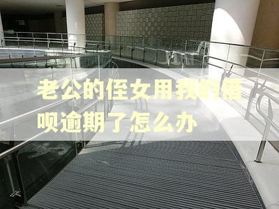 老公的侄女用我的借呗逾期了怎么办