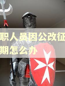 公职人员因公改征信逾期怎么办