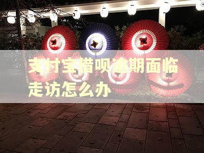 支付宝借呗逾期面临走访怎么办