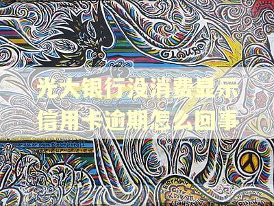 光大银行没消费显示信用卡逾期怎么回事