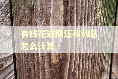 有钱花逾期还款利息怎么计算 有钱花逾期还款利息怎么计算