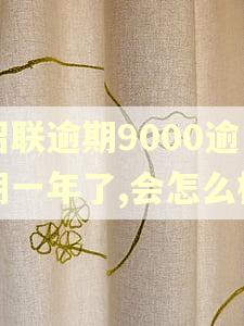 招联逾期9000逾期一年了,会怎么样