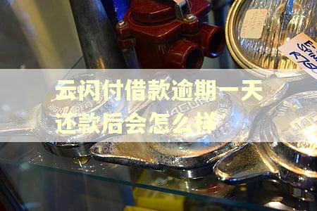 云闪付借款逾期一天还款后会怎么样