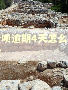 借呗逾期4天怎么补救