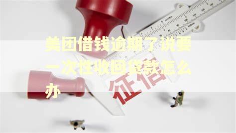 美团借钱逾期了说要一次性收回贷款怎么办