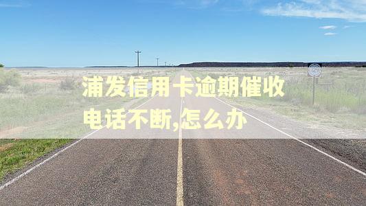 浦发信用卡逾期催收电话不断,怎么办