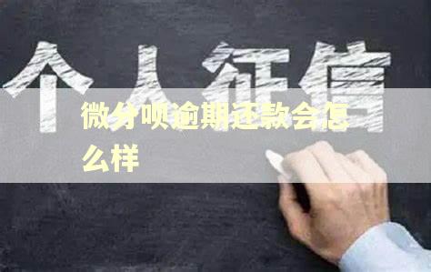 微分呗逾期还款会怎么样