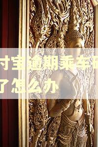 支付宝逾期乘车码用不了怎么办