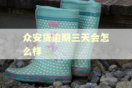 众安贷逾期三天会怎么样