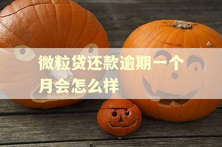 微粒贷还款逾期一个月会怎么样 微粒贷还款逾期一个月会怎么样