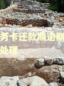 公务卡还款期逾期怎么处理