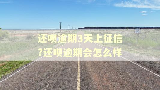 还呗逾期3天上征信?还呗逾期会怎么样
