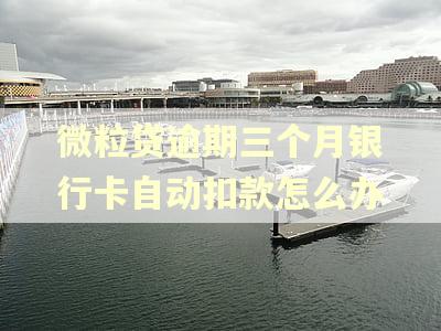 微粒贷逾期三个月银行卡自动扣款怎么办
