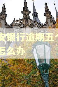 平安银行逾期五个月了怎么办
