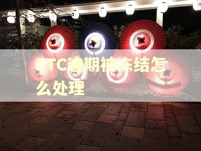 ETC逾期被冻结怎么处理