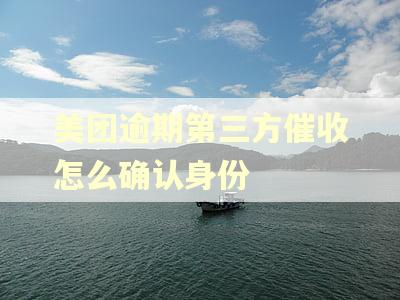 美团逾期第三方催收怎么确认身份