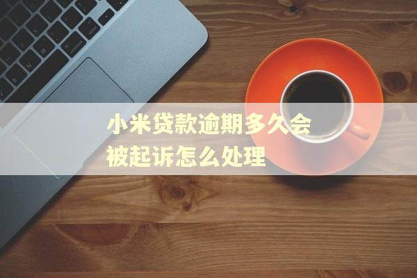 小米贷款逾期多久会被起诉怎么处理