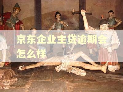 京东企业主贷逾期会怎么样