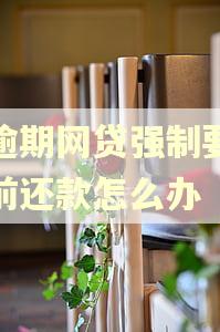 没逾期网贷强制要求提前还款怎么办