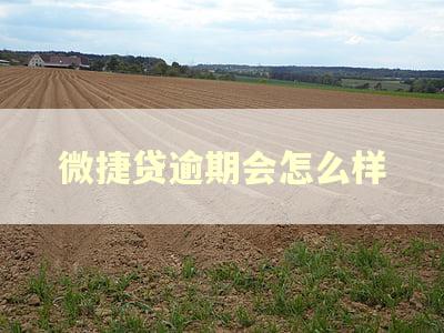 微捷贷逾期会怎么样