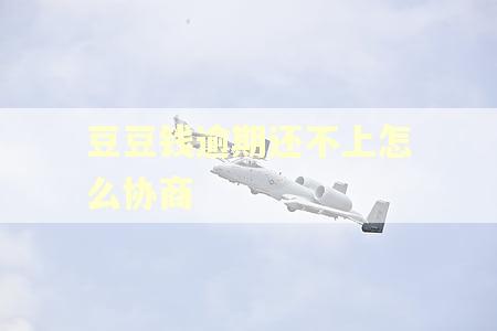 豆豆钱逾期还不上怎么协商