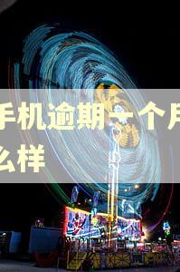租手机逾期一个月会怎么样