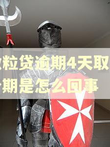 微粒贷逾期4天取消分期是怎么回事