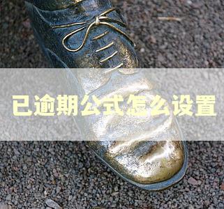 已逾期公式怎么设置 已逾期公式怎么设置